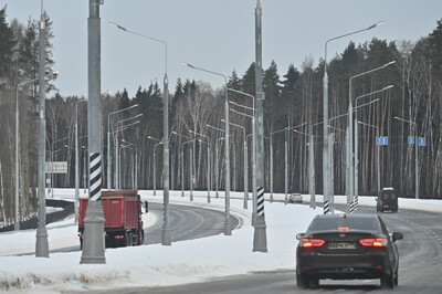 Собянин: движение по дублеру Боровского шоссе откроется в 2023 году