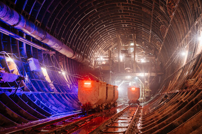 Началось изготовление металлических арок для станции БКЛ метро «Рижская»