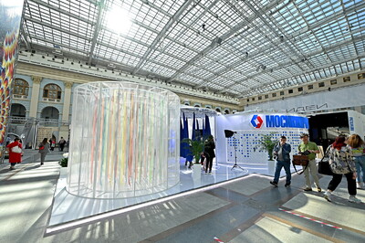 Стенд Мосинжпроекта на выставке «АРХ Москва» – самый интерактивный