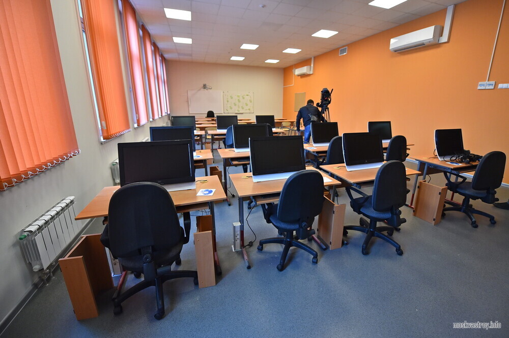 Школу с IT-полигоном построили в районе Савёловский