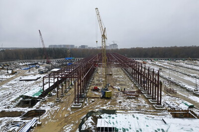 Началось активное строительство ключевых объектов электродепо «Столбово»