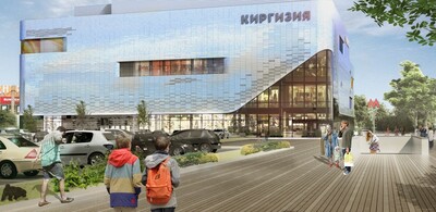 Завершается реконструкция кинотеатра «Киргизия» на востоке столицы