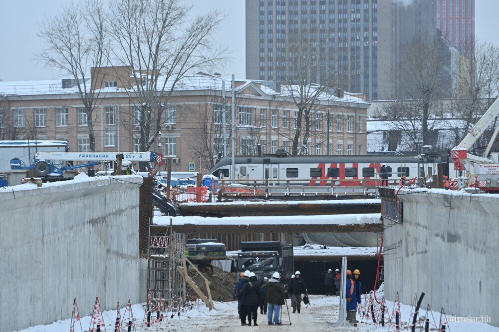 Новый тоннель под МЦД-4 улучшит транспортную доступность двух районов в СВАО