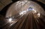 Более трети колец эскалаторного тоннеля установили во втором вестибюле станции «Рижская» БКЛ метро