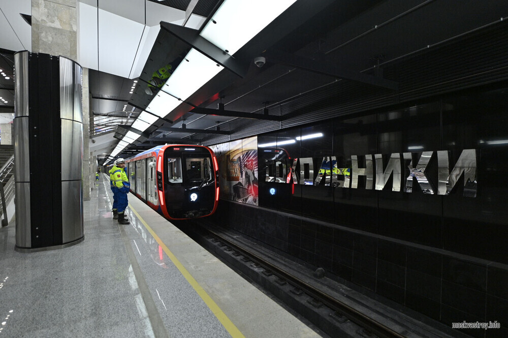 Собянин провел технический пуск участка БКЛ метро от «Электрозаводской» до «Савёловской»