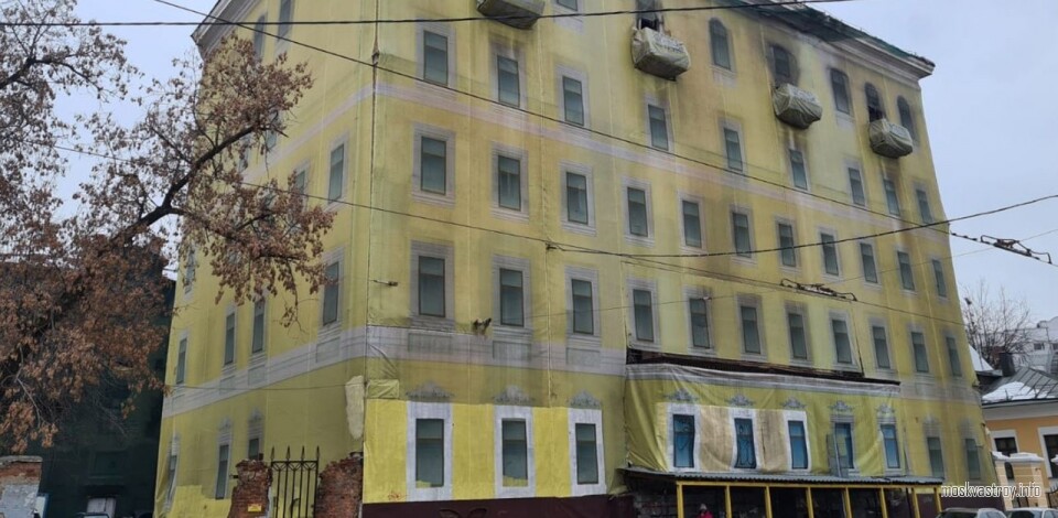 В Таганском районе отреставрируют главный дом усадьбы Хрящева-Шелапутиных