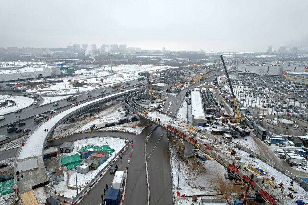 Собянин: строительство Южной рокады завершится до конца 2023 года