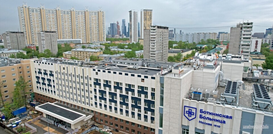 Собянин: флагманский центр Боткинской больницы откроется в этом году
