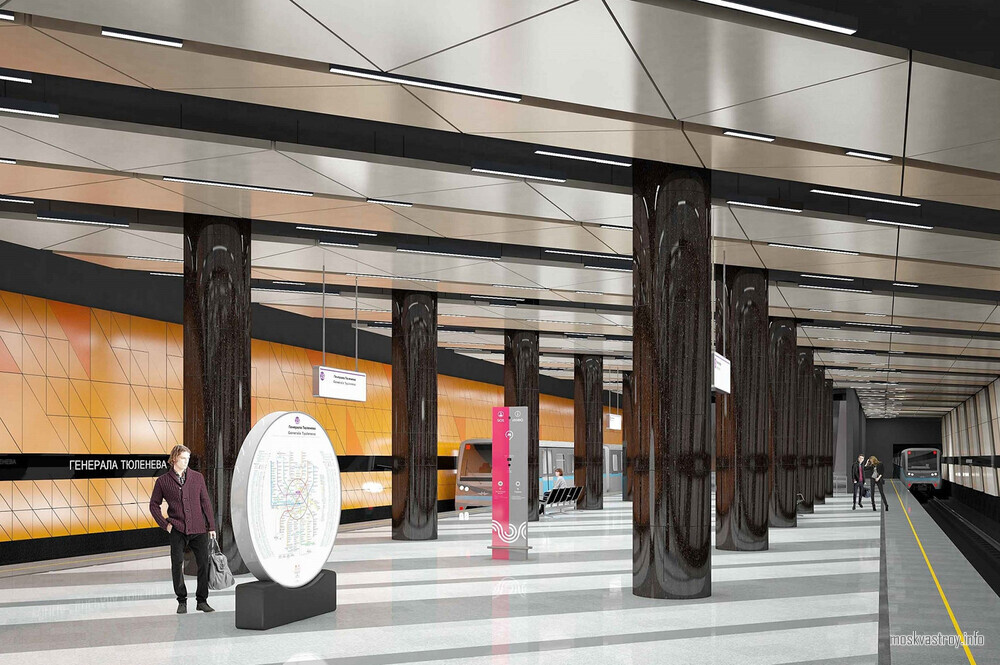 Готовы монолитные конструкции вестибюля станции метро «Генерала Тюленева»