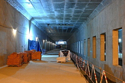 Инженерные системы на станции БКЛ метро «Текстильщики» готовы наполовину