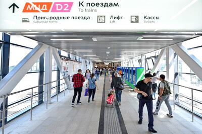 У станции МЦК Ростокино построят стеклянный пешеходный переход