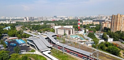 ТПУ «Щукинская» объединил метро, МЦД, автобусы и трамваи: фотолента
