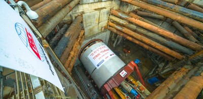 Щит-гигант «Победа» завершил проходку тоннеля на востоке БКЛ