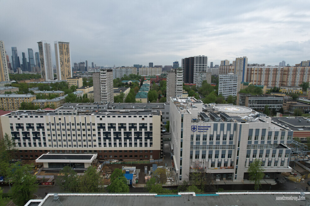 Собянин: флагманский центр больницы им. Боткина откроют в 2023 году