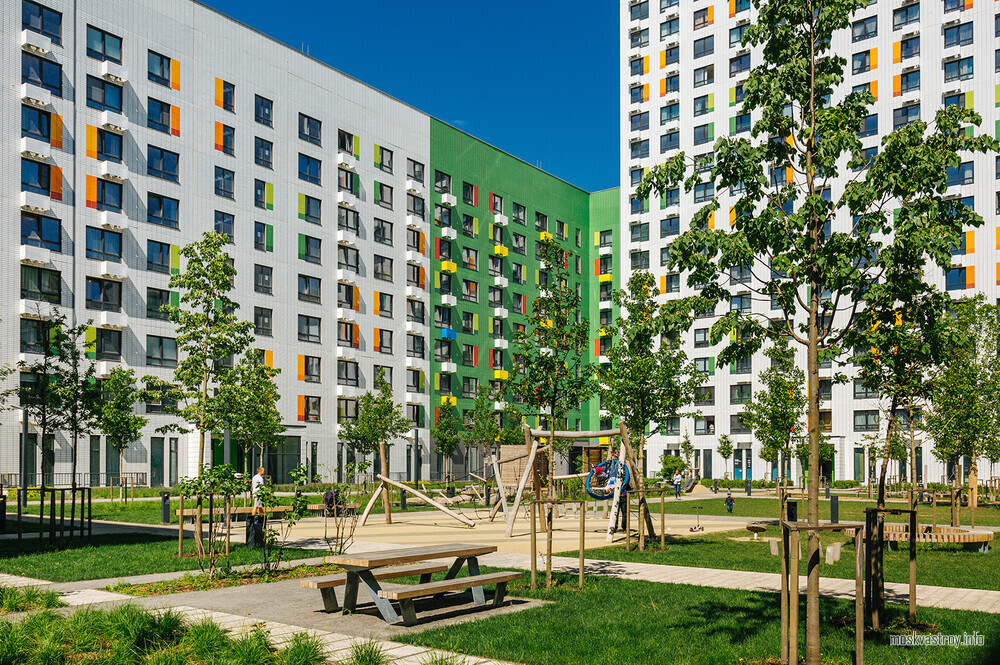 Корпус на 688 квартир с подземной парковкой построят в ЖК «Бунинские луга»