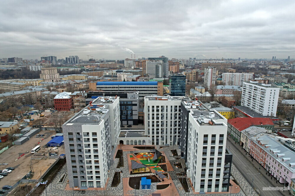В Москве построили более 15 млн кв. метров недвижимости в 2021 году