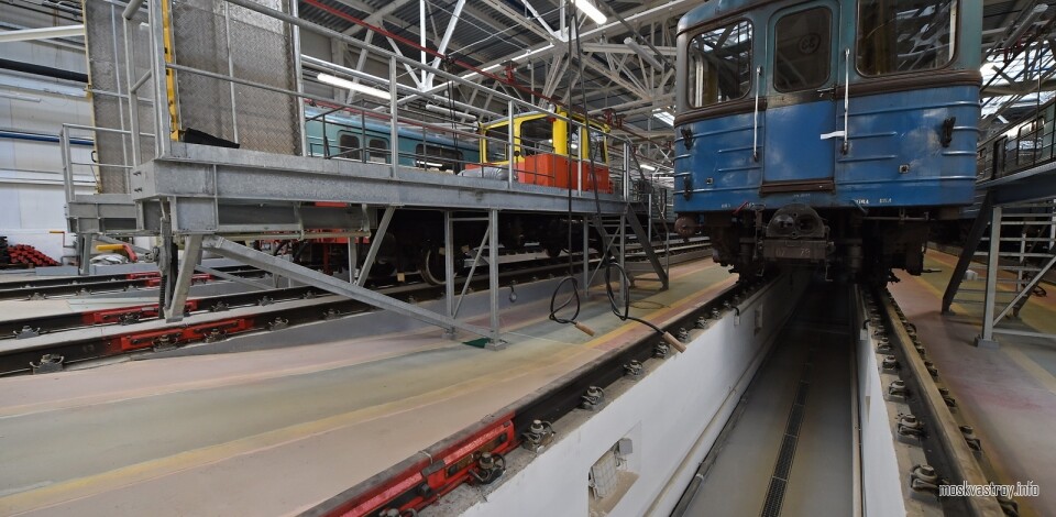 В электродепо «Владыкино» появится пост автоматической проверки колесных пар поездов