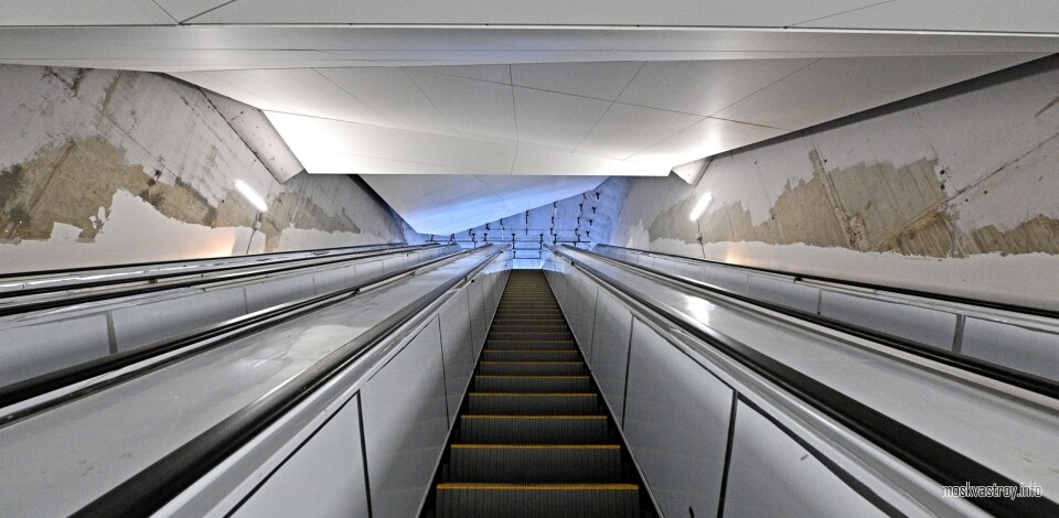 Эскалаторы на станции БКЛ метро «Нагатинский Затон» прошли грузовые испытания