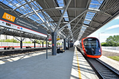 Московские центральные диаметры перевезли 309 млн пассажиров за два года