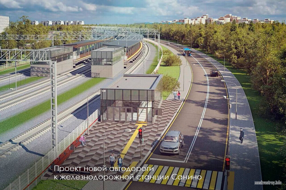 Автодорогу к железнодорожной станции Санино подведут в 2026 году