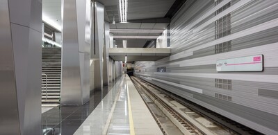 Конструкции второго вестибюля возводятся на станции БКЛ метро «Авиамоторная»