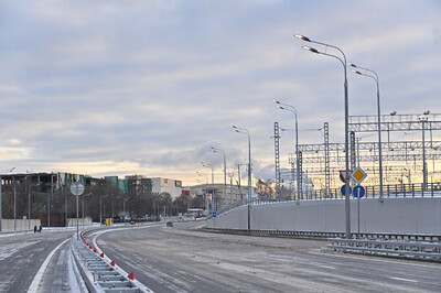 Более 200 км дорог построят в составе Московского скоростного диаметра