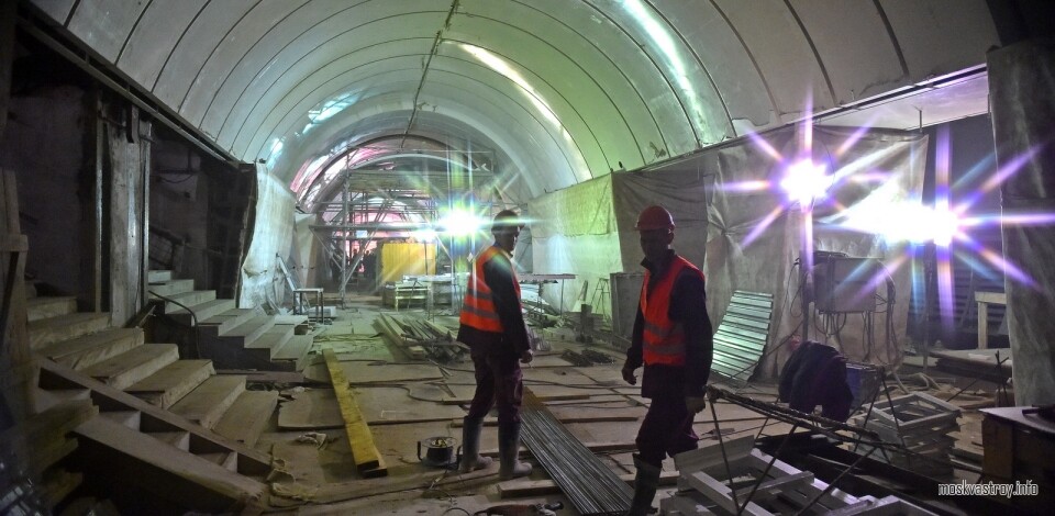 На станции «ЗИЛ» Троицкой линии метро стартовали монолитные работы