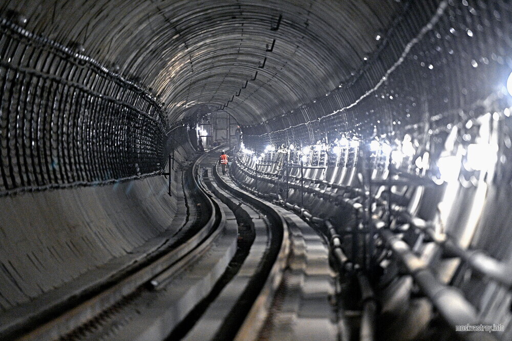 Готов второй тоннель на участке Рублёво-Архангельской линии метро