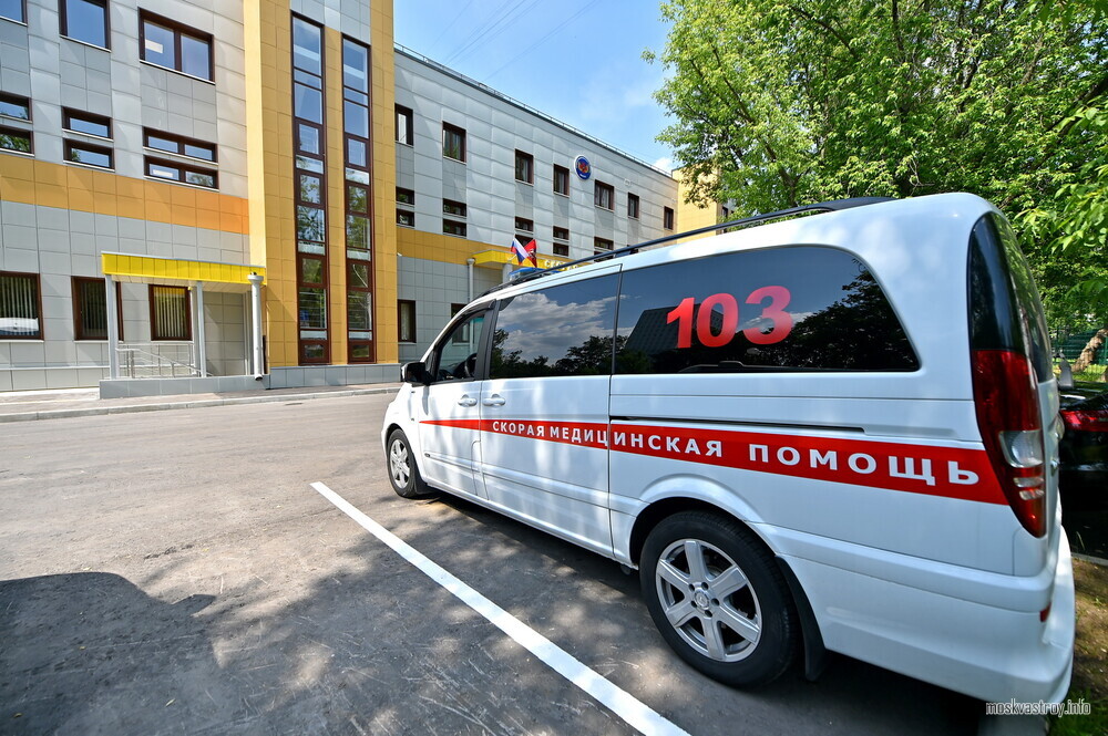 Территорию станции скорой помощи в Щербинке благоустроят