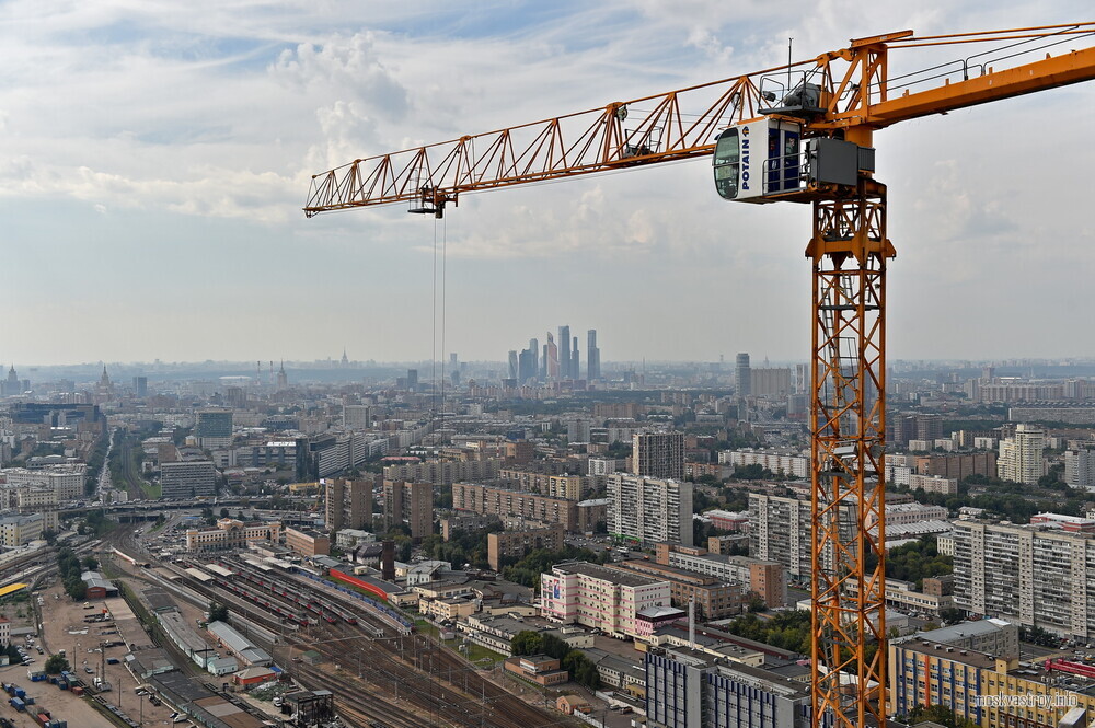 Началось строительство ЖК в районе делового центра «Москва-Сити»