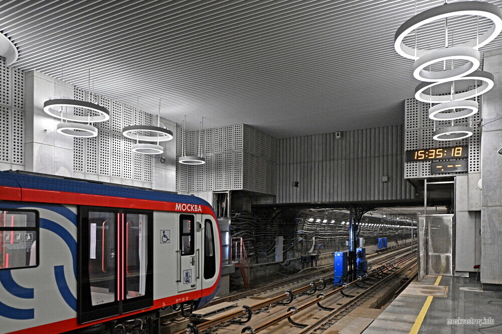 Станции БКЛ метро стали основой транспортного каркаса Мнёвниковской поймы