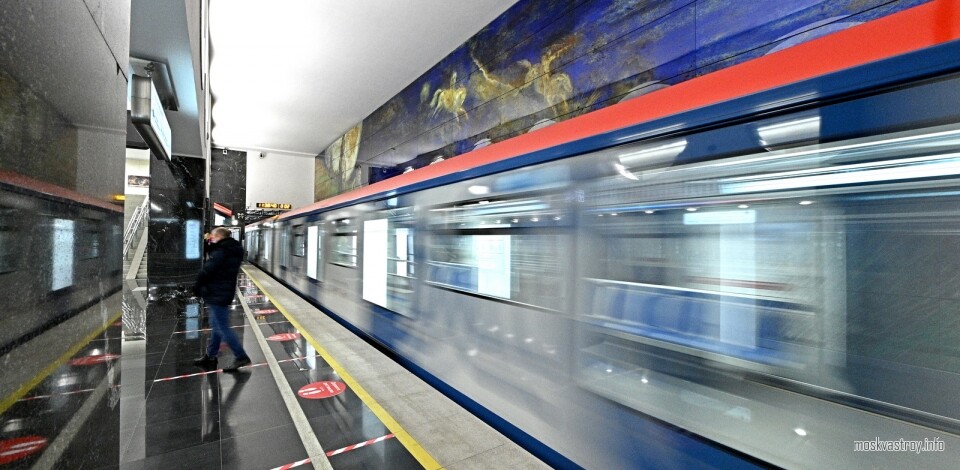 Готов подземный коридор пересадки между станциями метро «Электрозаводская»