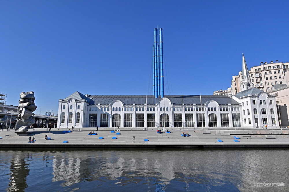 Путин и Собянин открыли дом культуры «ГЭС-2» на Болотной набережной