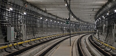 Завершилась укладка рельсового полотна на станции «Печатники» БКЛ метро – Бочкарёв