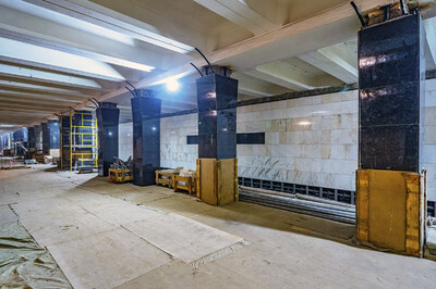 На станции «Варшавская» БКЛ метро на четверть обновлены инженерные системы