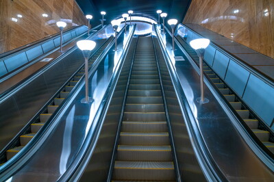 На станции «Печатники» БКЛ метро прошла обкатка первых эскалаторов