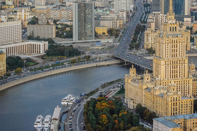 В Москве обновили Краснопресненскую набережную