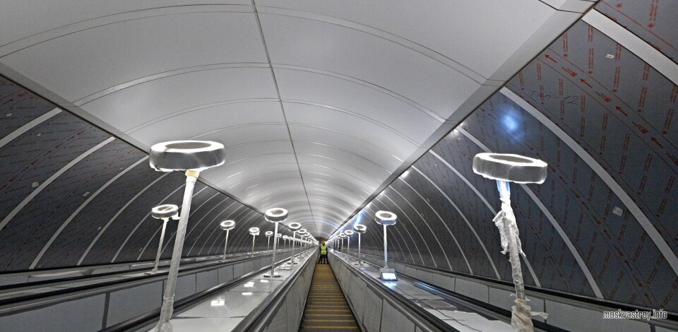На станции «Сокольники» БКЛ метро испытан самый длинный эскалатор