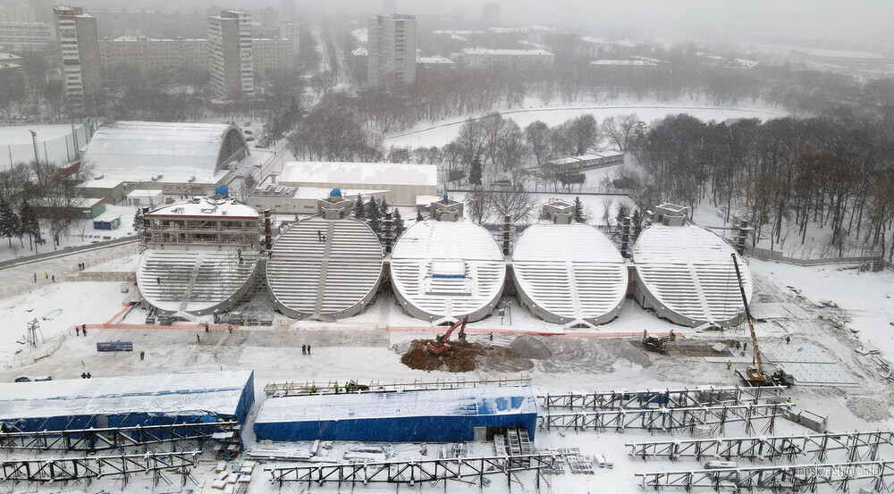 Благоустройство стадиона «Москвич» завершится летом