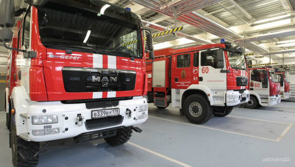 Два пожарных депо в Новой Москве введут в 2022 году