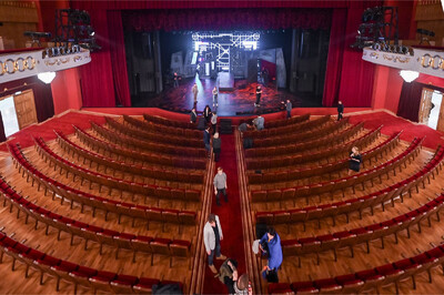 Собянин открыл Театр эстрады после комплексной реставрации