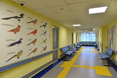 Детская поликлиника в районе Ховрино готова на 90%