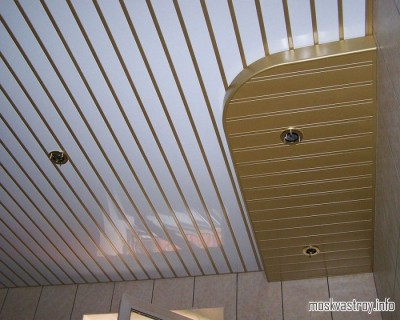 Общие характеристики реечного потолка